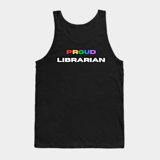 Proud librarian Tank Top